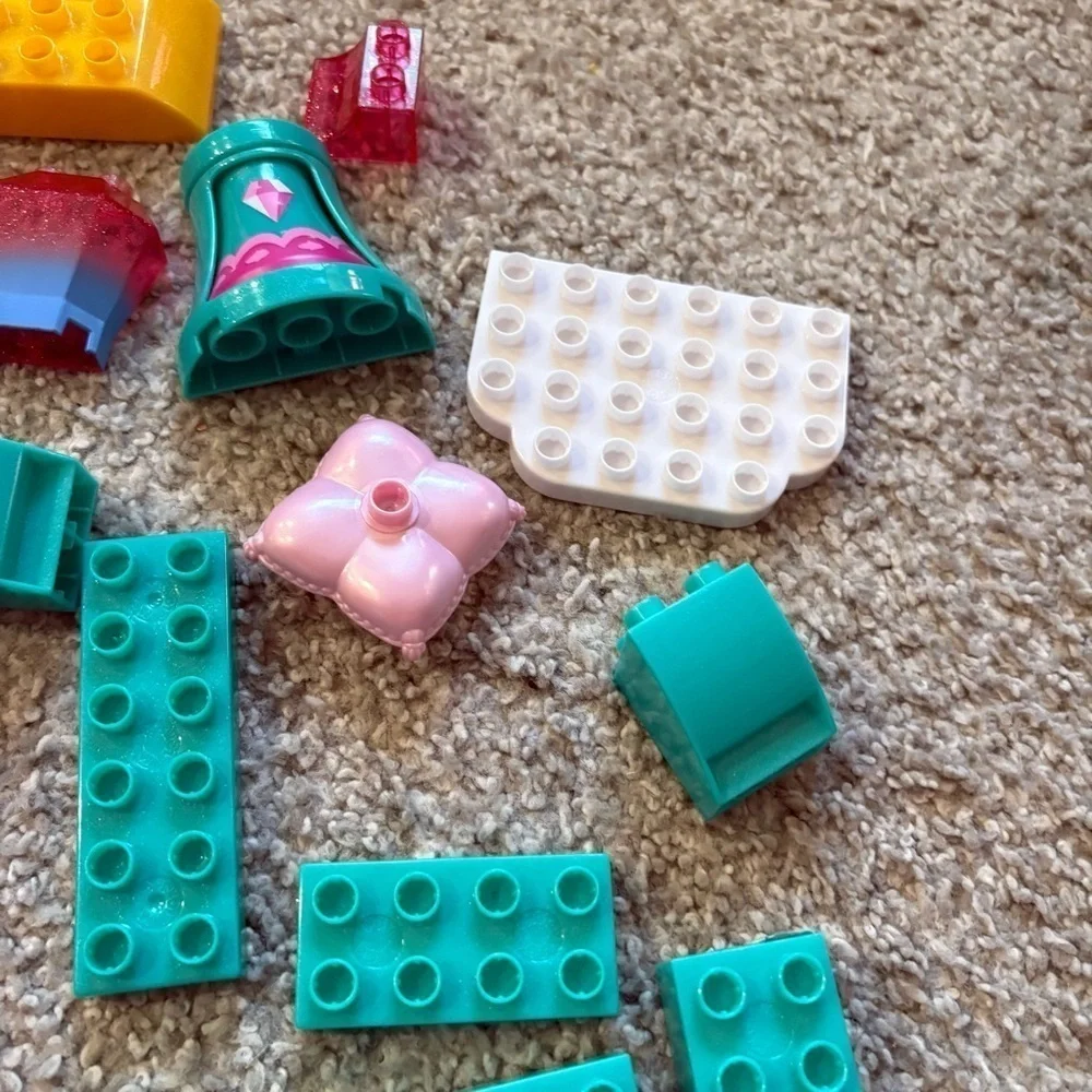 Shimmer and Shine Building Set Megabloks Nickelodeon Blocks Toys Pink Blue